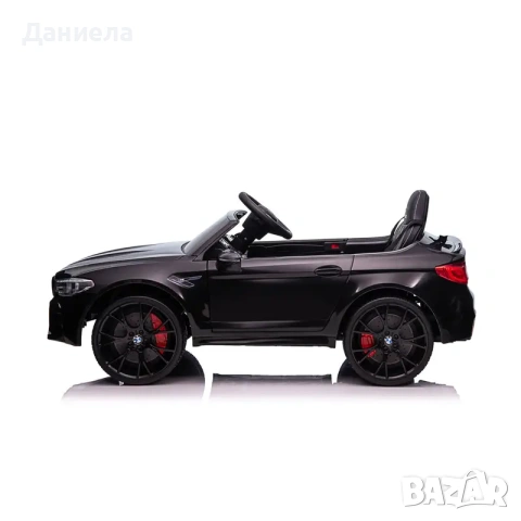Ел. кола BMW M5 черна,EVAгуми,коженa, снимка 3 - Други - 55264912