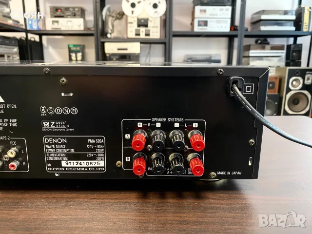 Висококачествен усилвател Denon, снимка 9 - Ресийвъри, усилватели, смесителни пултове - 55628450