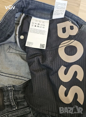 Мъжки дънки Boss Maine3 regular fit -36, снимка 6 - Дънки - 55014323