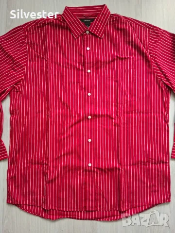 Мъжка официална памучна риза EXPRESS Taiwan Original. Размер: XXL, снимка 4 - Ризи - 55698567