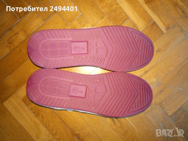Продавам оригинални маратонки Lacoste - 46, снимка 4 - Маратонки - 54909910