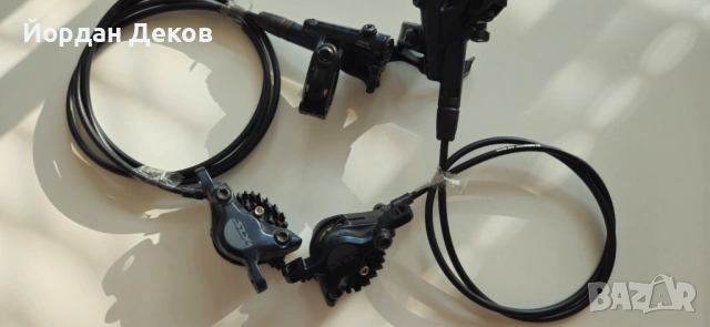 Продавам СЕТ ДИСКОВИ СПИРАЧКИ: SHIMANO SLX BL-M7100/BR-M7100 , снимка 4 - Части за велосипеди - 54824828