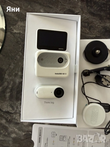 Екшън камера Insta360 - GO 3 , снимка 3 - Камери - 55479342