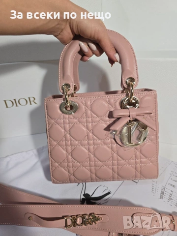 Lady Dior Дамска Чанта От Агнешка Кожа Код Brand Luxury Fashion23, снимка 10 - Чанти - 54960771