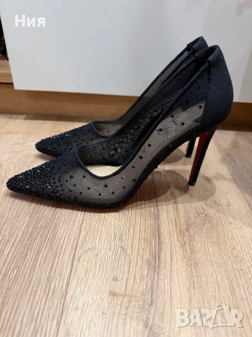 Дамски обувки на висок ток токчета louboutin, снимка 2 - Дамски обувки на ток - 55022345