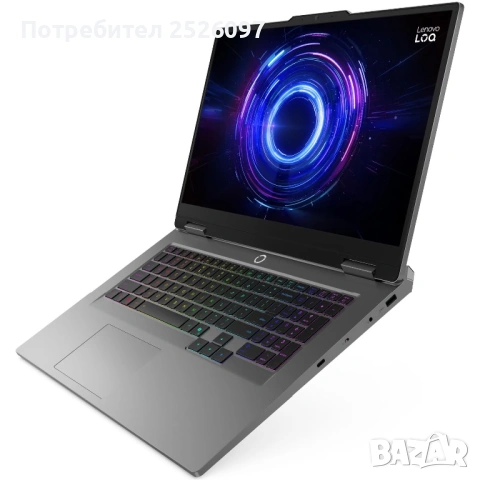 Lenovo LOQ Gen 10/17.3” 165Hz/RTX 5050/i7-13650HX/24GB DDR5/RGB/Гаранция, снимка 4 - Лаптопи за игри - 54836395