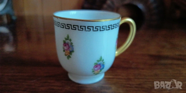 Порцеланова чаша за кафе Thomas Bavaria (Rosenthal), 1920-те г., снимка 3 - Антикварни и старинни предмети - 54618124