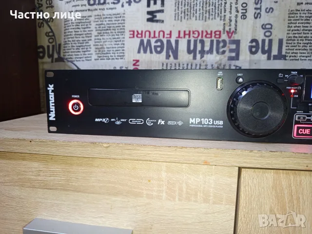Професионален MP3 USB/СД-Плейър "Numark" MP103, снимка 4 - Ресийвъри, усилватели, смесителни пултове - 55416326