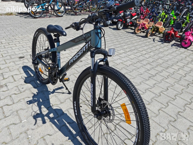 BG Алуминиев велосипед 26" MARTY сив, снимка 5 - Велосипеди - 54334934