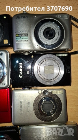 Sony, Canon, Nikon Компакни цифрови камери., снимка 5 - Фотоапарати - 54564146