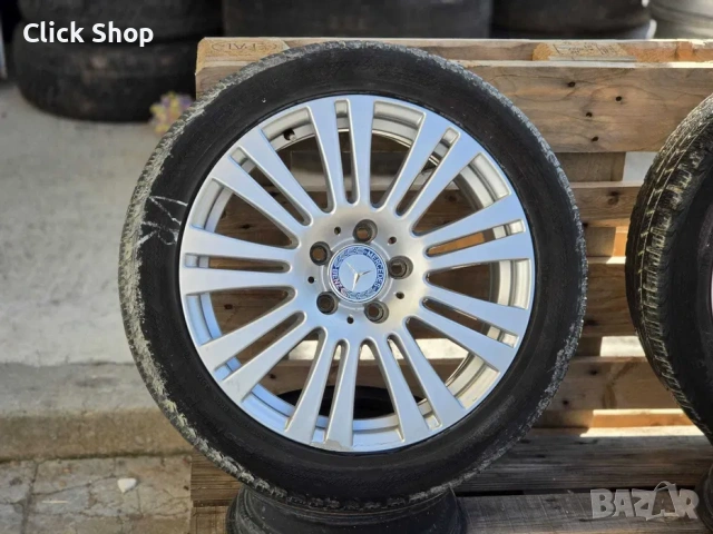 5х112 17 Джанти Оригинални Mercedes E Class C Class 5x112, снимка 3 - Гуми и джанти - 55049815