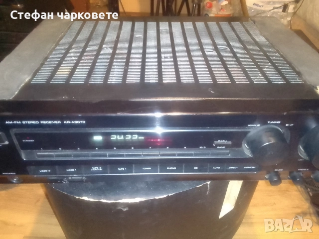 Усилвател със радио тунер Kenwood , снимка 3 - Ресийвъри, усилватели, смесителни пултове - 54747501