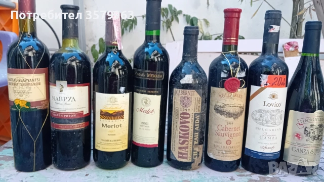 стари вина за колекция, снимка 11 - Колекции - 54981762