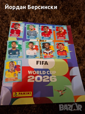 Карти на panini 2026 световно първенство, снимка 4 - Колекции - 54920921