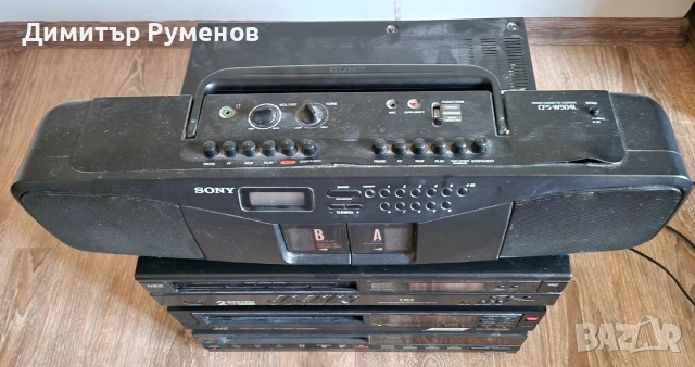 VHS плеъри, радиокасетофон Sony, снимка 7 - Радиокасетофони, транзистори - 55091535