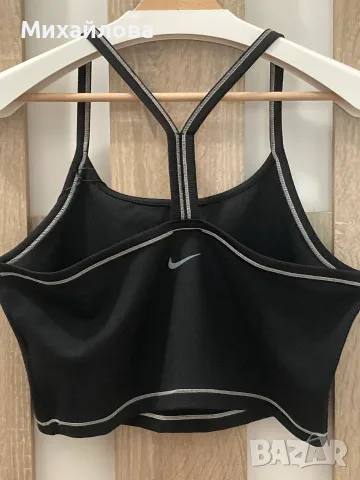 NIKE Спортен топ 'ONE' в Черно, размер L, нов с етикет, снимка 5 - Потници - 55496364