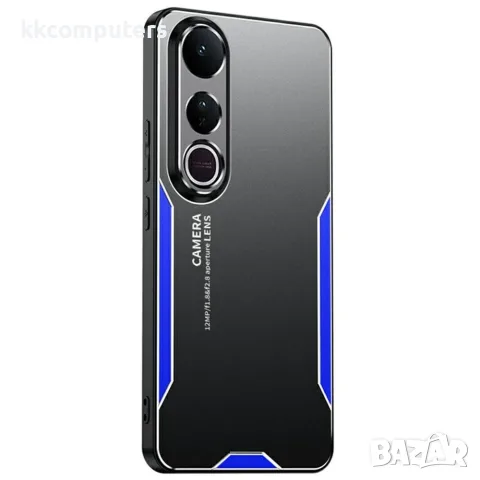Калъф за vivo V50 Lite 4G/5G – Алуминиева сплав, TPU, PC, Защита на обектива, 4 цвята, снимка 4 - Калъфи, кейсове - 55378894