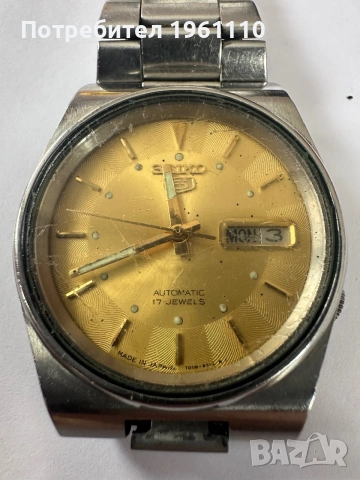 Seiko 5 Automatic., снимка 3 - Антикварни и старинни предмети - 55155079