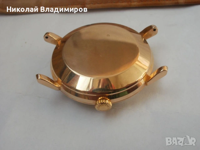 Longines автоматичен 18 к.масивно златен часовник мъжки ръчен, снимка 9 - Мъжки - 55112171
