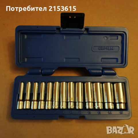 Cornwell Tools 13 части 14 дълги 6стенни вложки камъни комплект 4-15mm