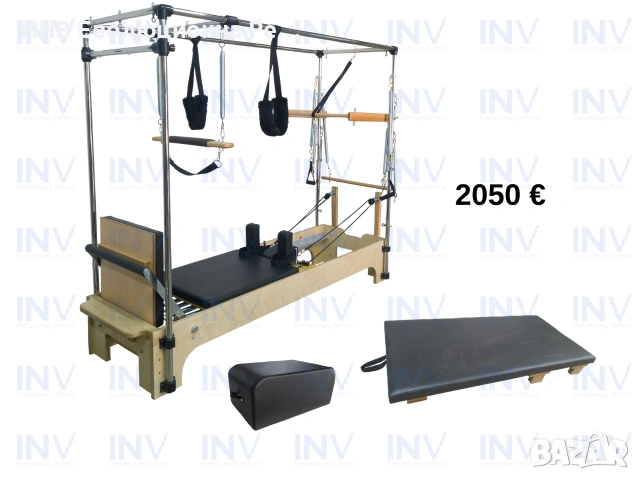 Пилатес реформър комбо кадилак Port Pilates - Cadillac Reformer, снимка 4 - Други спортове - 55105242
