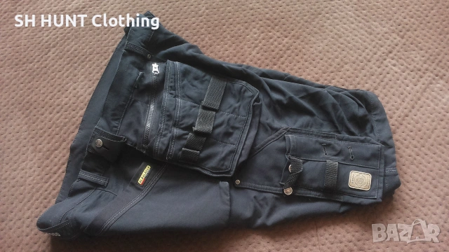 BLAKLADER Craftsman Work Shorts 4-Way Stretch размер 52 / L еластични къси работни панталони W4-744, снимка 8 - Панталони - 55002251