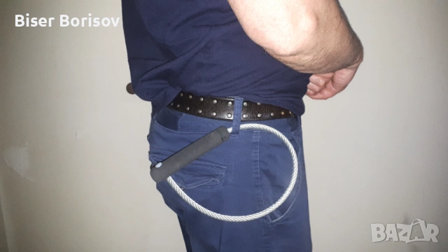 Палка за Самоотбрана Стоманено Въже, снимка 4 - Оборудване и аксесоари за оръжия - 54479720