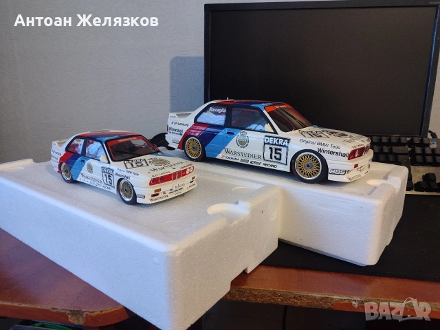BMW e30 DTM 1:12, снимка 8 - Други - 54629825