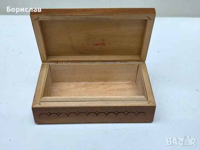 Дървена кутия за бижута и ценности, снимка 6 - Колекции - 55326963