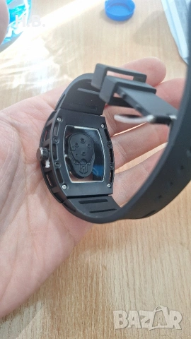 Часовник RM Skull кварц Rose Gold, снимка 3 - Мъжки - 54339690