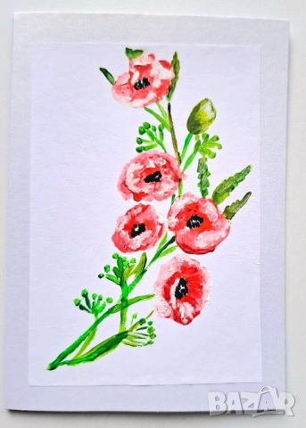 Ръчно рисувани картички, снимка 6 - Други - 54834170