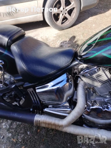 2004 Yamaha DRAGSTAR-CUSTOM-1100-63hp-TOP TITANIUM, снимка 10 - Мотоциклети и мототехника - 54555534