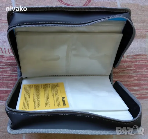 Продавам нов класьор (органайзер, калъф, чанта, портфейл) за CD/DVD Hama за 120 диска, снимка 3 - CD дискове - 55330423