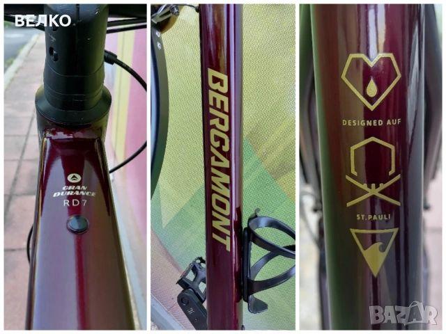 Гравел велосипед Bergamont Grandurace RD 7 * 2x11 * 61 см * Shimano 105 * 2022 г , снимка 9 - Велосипеди - 55067999