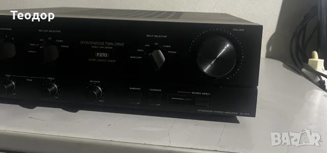 Интегриран исилвател Sony TA-F 270, снимка 4 - Ресийвъри, усилватели, смесителни пултове - 55565926