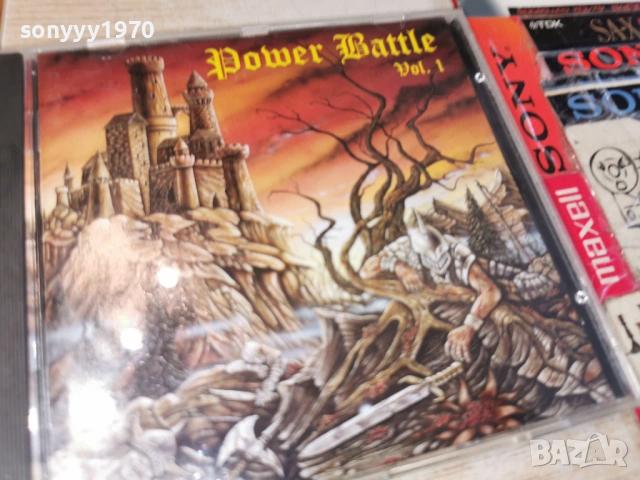 POWER BATTLE 1 CD-ВНОС GERMANY 0304261745H2E6R, снимка 6 - CD дискове - 54081849