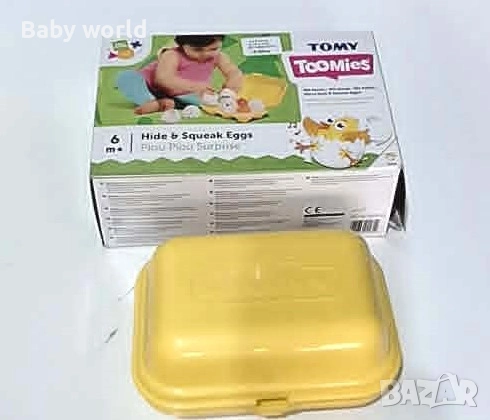 Играчка за сортиране TOMY Toomies - Къде са яйцата, снимка 2 - Образователни игри - 54793471