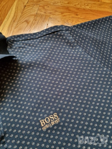 Страхотна мъжка тениска HUGO BOSS размер 2XL, снимка 3 - Тениски - 54590426