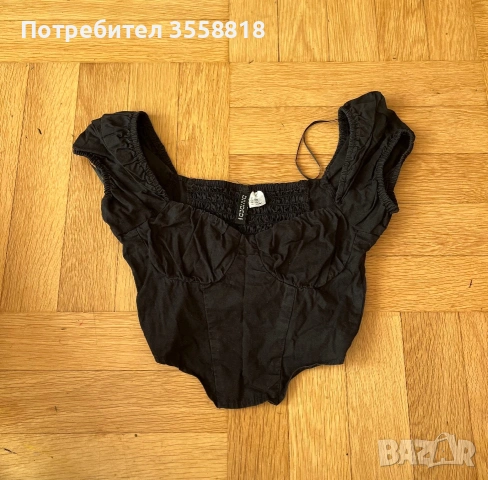 Потници и блузи bershka, H&M, снимка 15 - Корсети, бюстиета, топове - 54999870