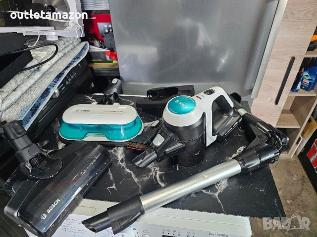 Вертикална Прахосмукачка BOSCH UNLIMITED 7 PROHYGIENIC AQUA, снимка 6 - Прахосмукачки - 54516328
