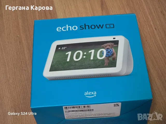 Amazon Echo Show 5 (2nd Gen) - Смарт дисплей, Перфектно състояние, снимка 3 - Друга електроника - 55513288