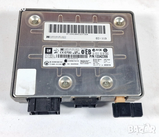 Bluetooth Блутут Модул Opel Insignia Astra J Опел Инсигниа Астра 13342398, снимка 2 - Части - 54987513