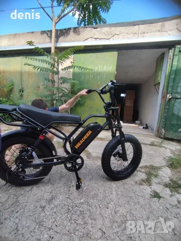 Електрически Велосипед HEADEER BK20 (750W, 48V 20Ah,50km/h) – Fat Bike E Bike , снимка 6 - Велосипеди - 55342909