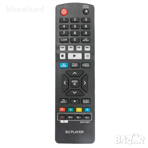 AKB73735801 Резервно дистанционно управление, съвместимо с Blu-ray плейъри LG – универсално НОВО