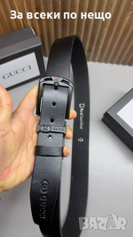 Gucci Колан С Кутия Естествена Кожа Гучи - Различни Цветове Код SK1681, снимка 5 - Колани - 54801411