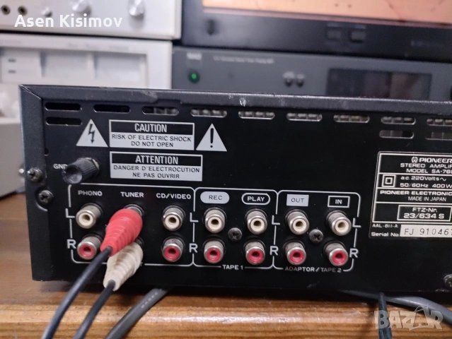 Pioneer sa.760, снимка 6 - Ресийвъри, усилватели, смесителни пултове - 54555879