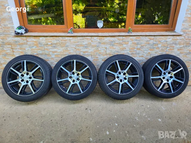 4бр. ОРИГИНАЛНИ 17” Джанти+Гуми 5х112 за -AUDI/VW/SEAT/SKODA/VAG- 7,5Jx17H2, ET38