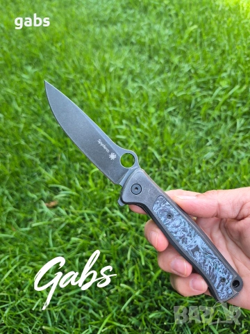 Сгъваем нож Spyderco/Lion Steel Slym C271, снимка 10 - Ножове - 54751313