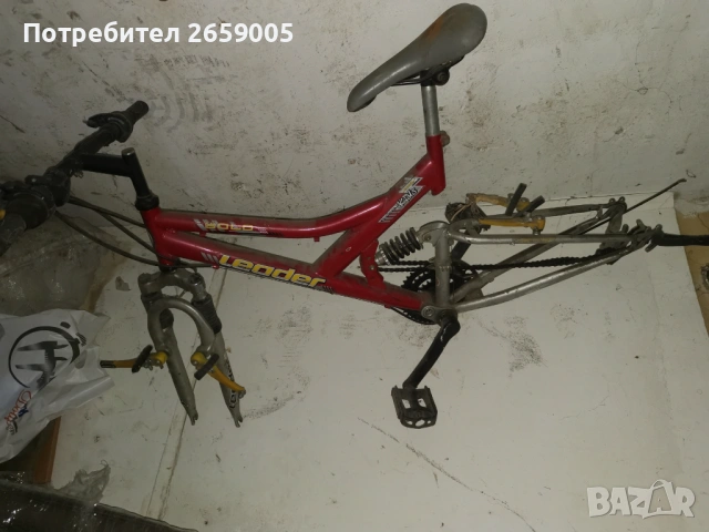 Продавам колело 24“ скорости "Shimano" За части. 