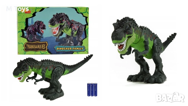 Интерактивен ходещ динозавър – истинско приключение!